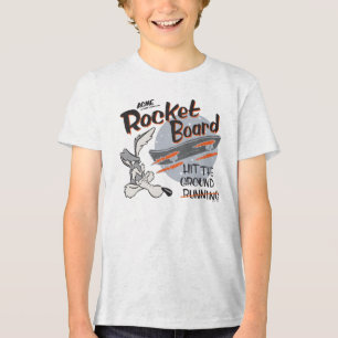 WILE E. COYOTE™ ACME Raketenskateboard Tri-Blend Shirt