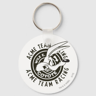Wile E. Coyote Acme Team Racing B/W Schlüsselanhänger