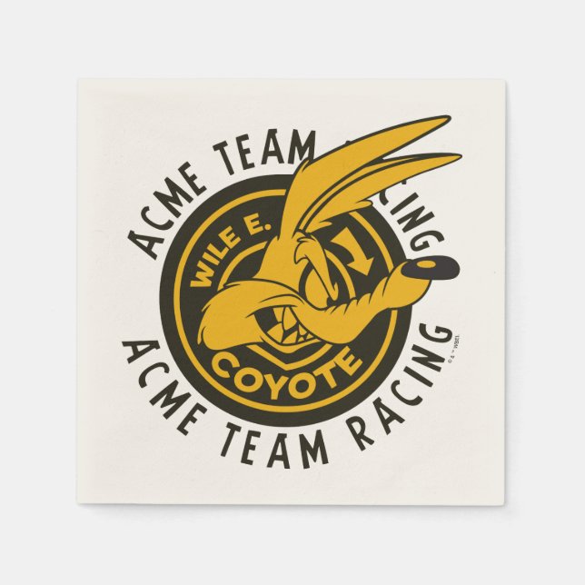 WILE E. COYOTE™ Acme Team Racing Serviette (Vorderseite)