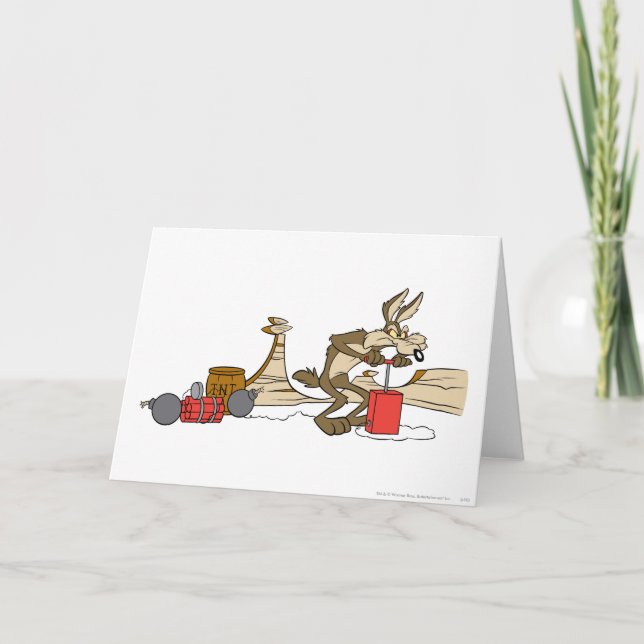 WILE E. COYOTE™ ACME TNT KARTE (Vorderseite)