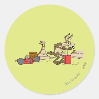 WILE E. COYOTE™ ACME TNT RUNDER AUFKLEBER
