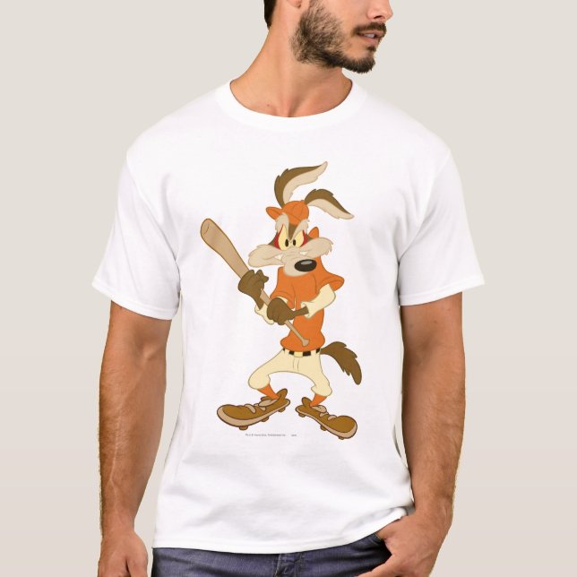 WILE E. COYOTE™ Batter ist auf T-Shirt (Vorderseite)
