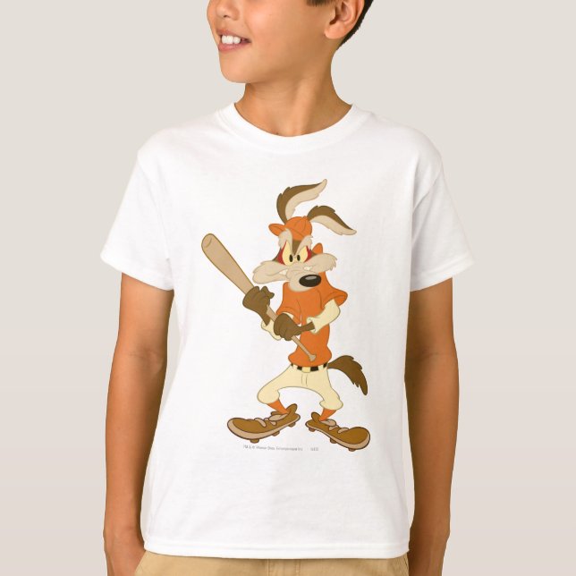 WILE E. COYOTE™ Batter ist auf T-Shirt (Vorderseite)
