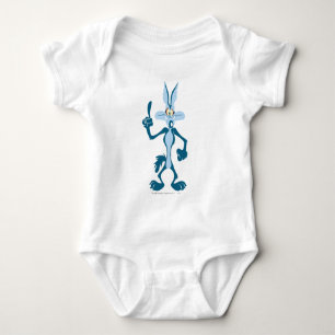 WILE E. COYOTE™ Blau Aha! Baby Strampler