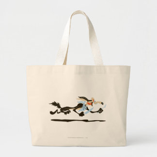 WILE E. COYOTE™ Chasing Dinner Jumbo Stoffbeutel