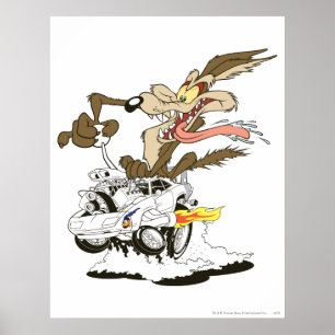 WILE E. COYOTE™ Crazy Glance Poster