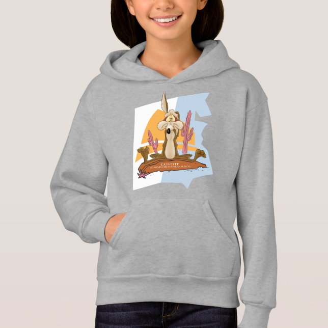 WILE E. COYOTE™ (Fleischfresser ernsthaft) Hoodie (Vorderseite)