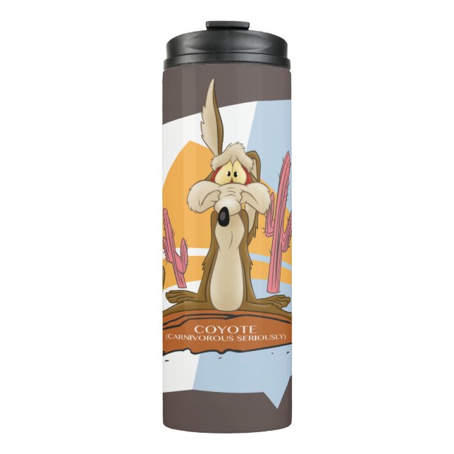 WILE E. COYOTE™ (Fleischfresser ernsthaft) Thermosbecher (Vorderseite)