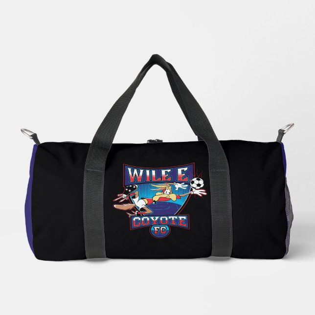 WILE E. COYOTE™ Football Club Badge Duffle Bag (Vorderseite)