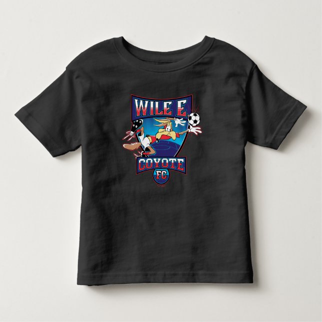 WILE E. COYOTE™ Football Club Badge Kleinkind T-shirt (Vorderseite)