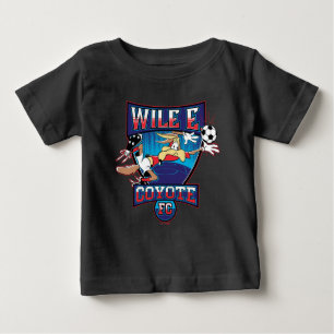 WILE E. COYOTE™ Fußballverein-Abzeichen Baby T-shirt