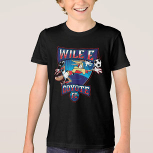 WILE E. COYOTE™ Fußballverein-Abzeichen Tri-Blend Shirt
