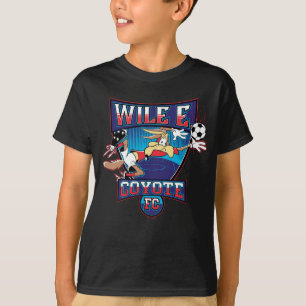 WILE E. COYOTE™ Fußballverein-Emblem T-Shirt
