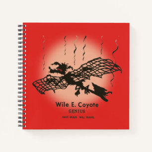 WILE E. COYOTE™   Genius - Brain will reisen Notizbuch
