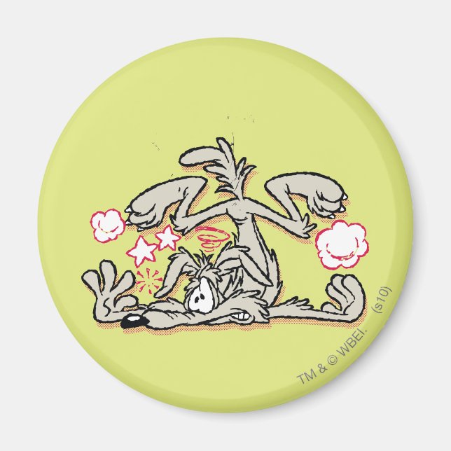 WILE E. COYOTE™ Hard Landing Magnet (Vorne)
