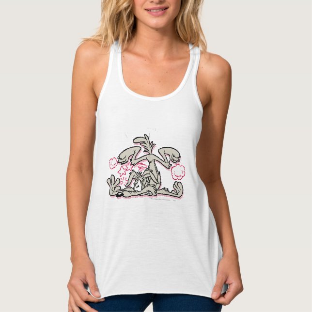 WILE E. COYOTE™ Hard Landing Tank Top (Vorderseite)