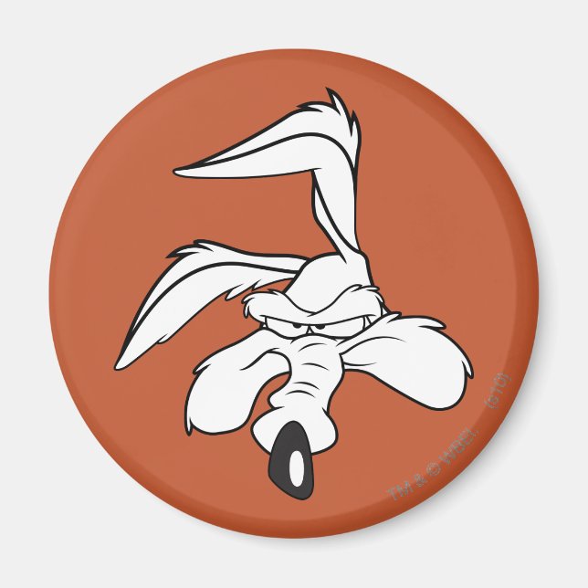 Wile E. Coyote Head Shot Magnet (Vorne)