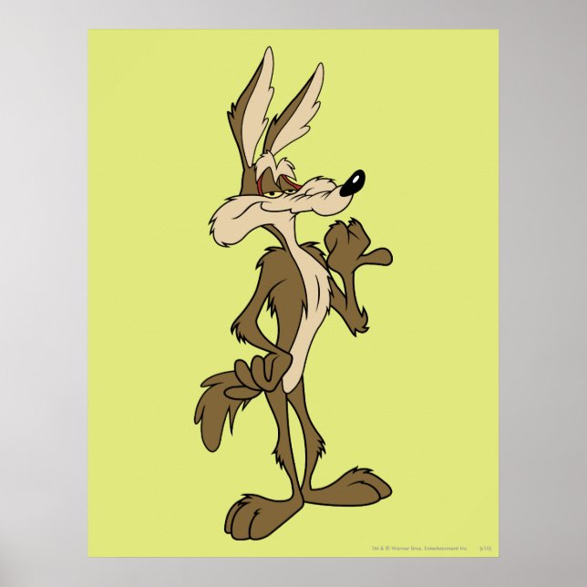 WILE E. COYOTE™ Looking Proud Poster (Vorne)