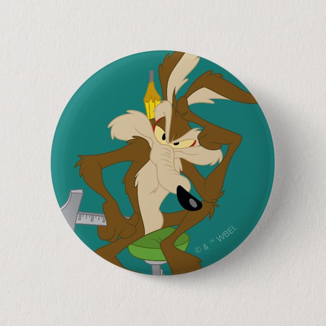WILE E. COYOTE™ Planning Button (Vorderseite)