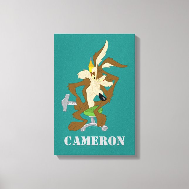 WILE E. COYOTE™ Planning Leinwanddruck (Vorderseite)