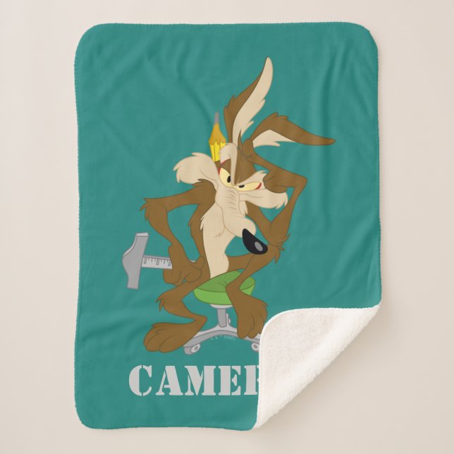 WILE E. COYOTE™ Planning Sherpadecke (Vorderseite)