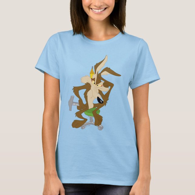 WILE E. COYOTE™ Planning T-Shirt (Vorderseite)
