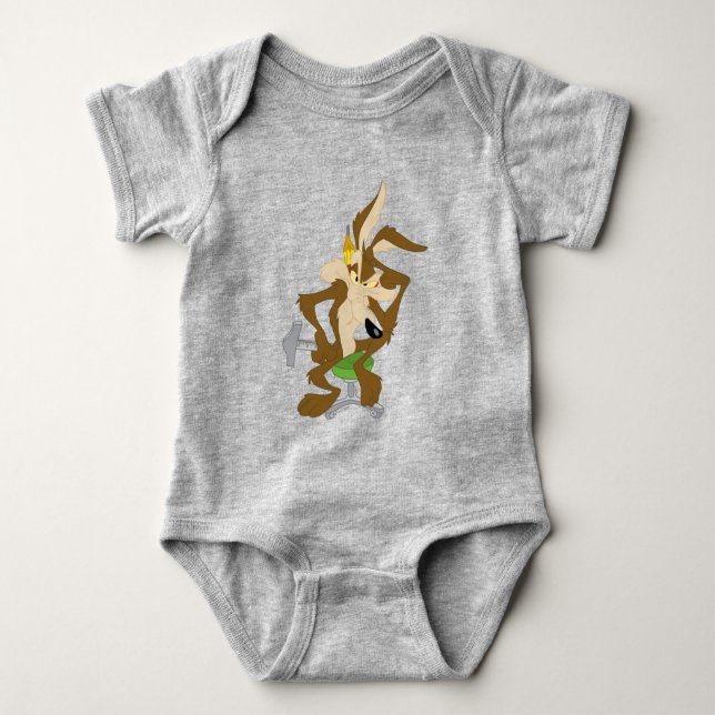 WILE E. COYOTE™ Planung Baby Strampler (Vorderseite)