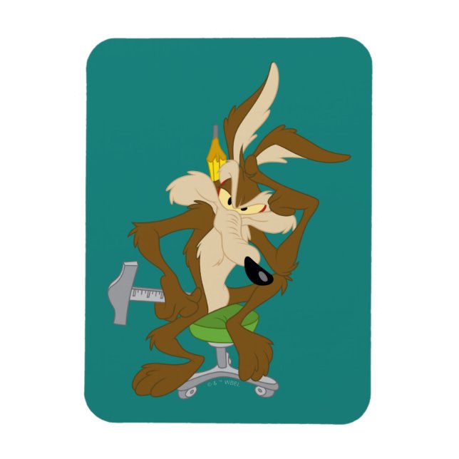 WILE E. COYOTE™ Planung Magnet (Vertikal)