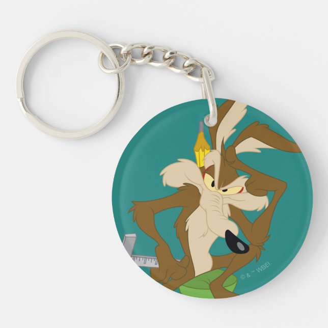 WILE E. COYOTE™ Planung Schlüsselanhänger (Vorderseite)