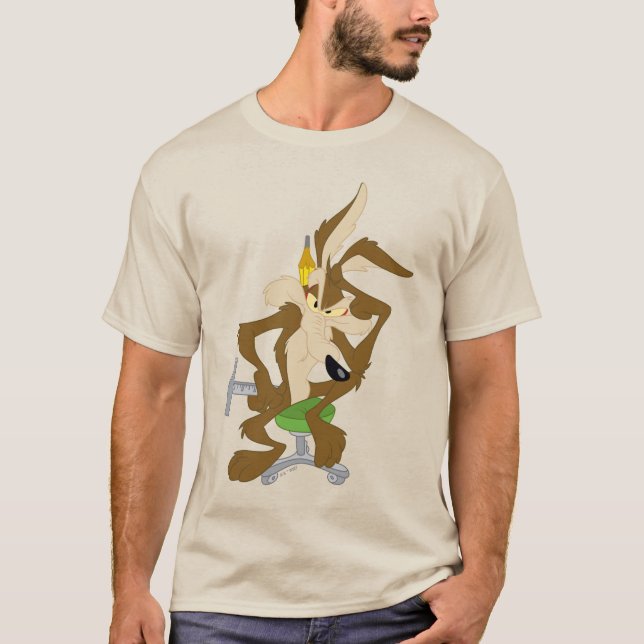 WILE E. COYOTE™ Planung T-Shirt (Vorderseite)