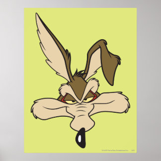 WILE E. COYOTE™ Pleased Head Shoot Poster