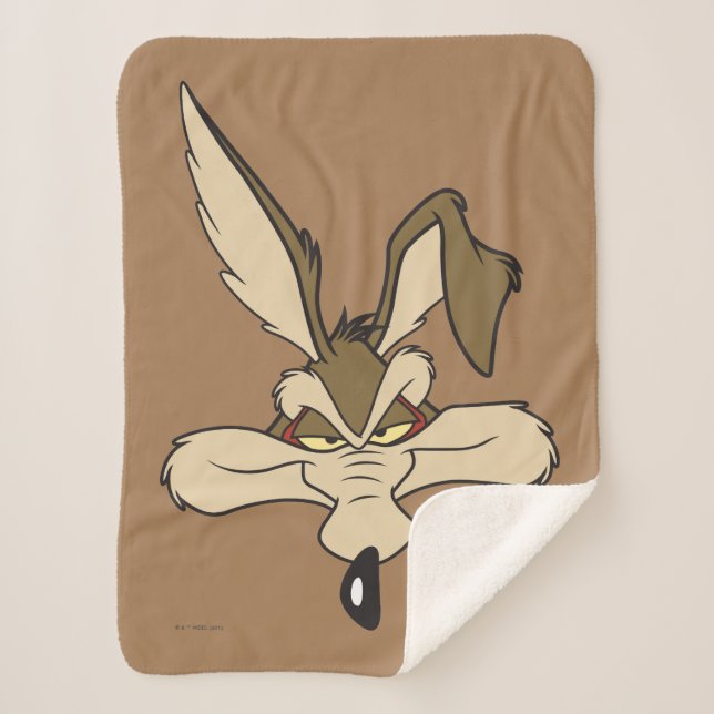 WILE E. COYOTE™ Pleased Head Shoot Sherpadecke (Vorderseite)