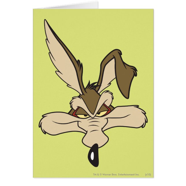 Wile E. Coyote Pleased Head Shot (Vorne)