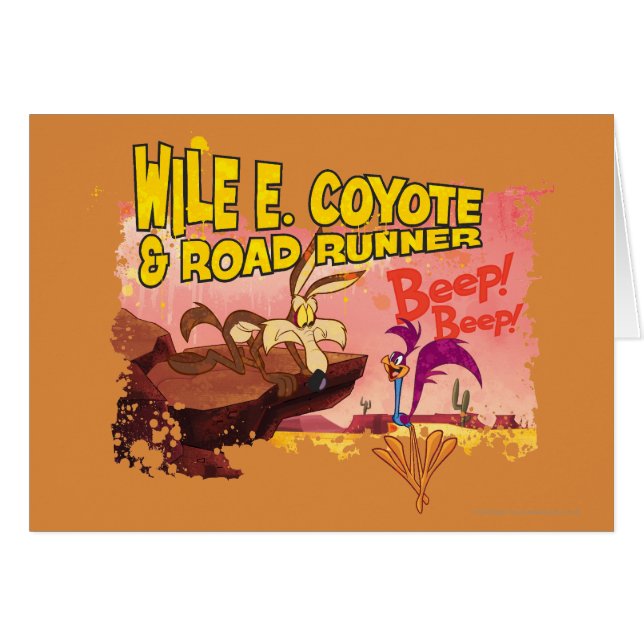 WILE E. COYOTE™ & ROAD RUNNER™ BEEP BEEP!™ (Vorderseite (Horizontal))
