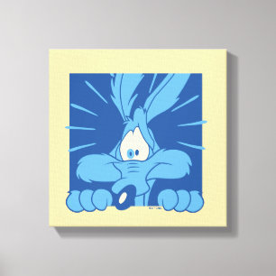 WILE E. COYOTE™ Schockierter Gesichtsausdruck Leinwanddruck