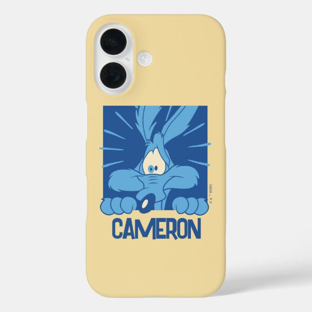 WILE E. COYOTE™ Shocked Expression Case-Mate iPhone Hülle (Rückseite)