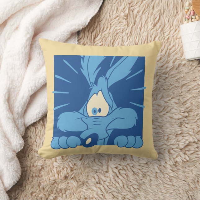 WILE E. COYOTE™ Shocked Expression Kissen (Decke)