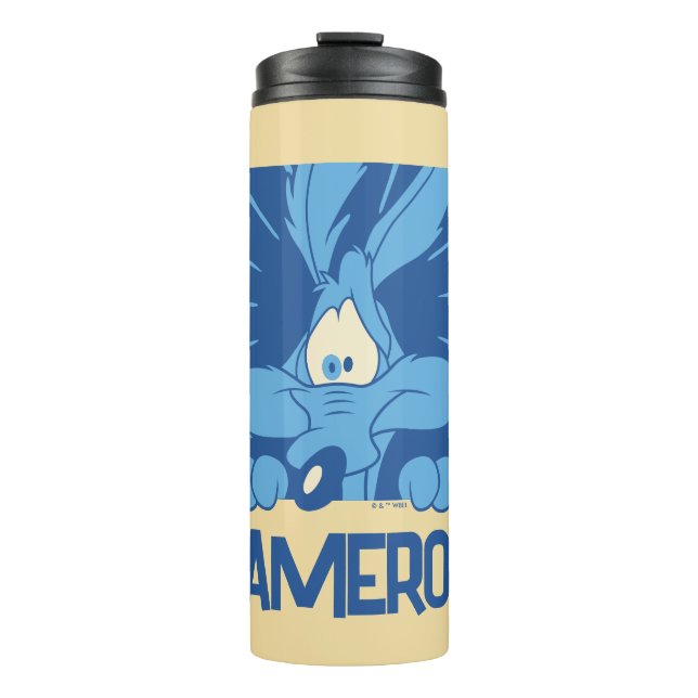 WILE E. COYOTE™ Shocked Expression Thermosbecher (Vorderseite)