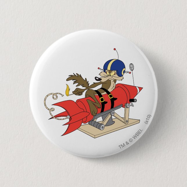 Wile E. Coyote startet Red Rocket Button (Vorderseite)