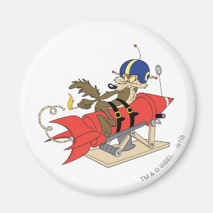 Wile E. Coyote startet Red Rocket Magnet