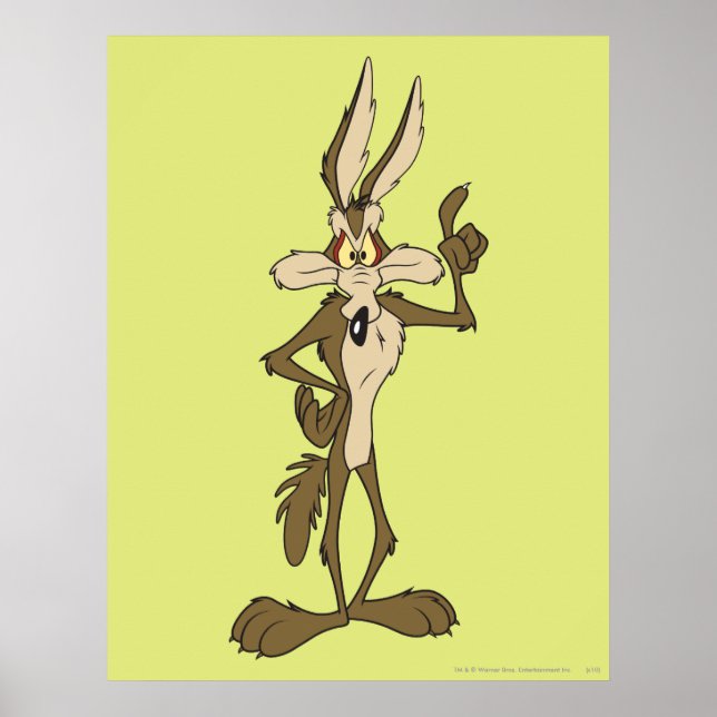 Wile E. Coyote Stehend Tall Poster (Vorne)