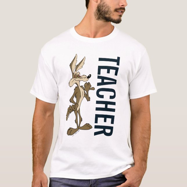 WILE E. COYOTE™ Teacher T-Shirt (Vorderseite)