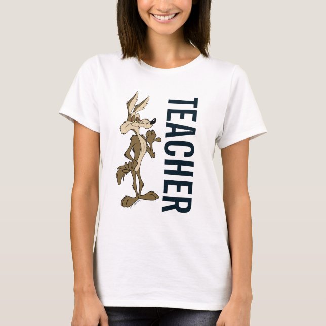 WILE E. COYOTE™ Teacher T-Shirt (Vorderseite)