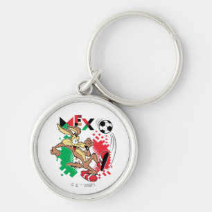 WILE E. COYOTE™ Team Mexico Fußball-Grafik Schlüsselanhänger