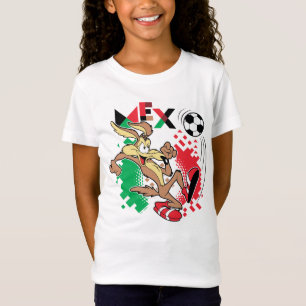 WILE E. COYOTE™ Team Mexico Fußball-Grafik T-Shirt