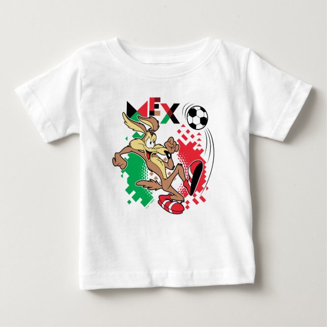 WILE E. COYOTE™ Team Mexico Soccer Graphic Baby T-shirt (Vorderseite)
