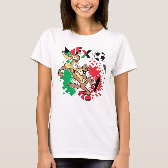 WILE E. COYOTE™ Team Mexico Soccer Graphic T-Shirt (Vorderseite)