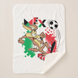 WILE E. COYOTE™ Team Mexiko Fußball Grafik Sherpadecke