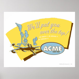 Wile E Coyote und ROAD RUNNER™ Acme Poster
