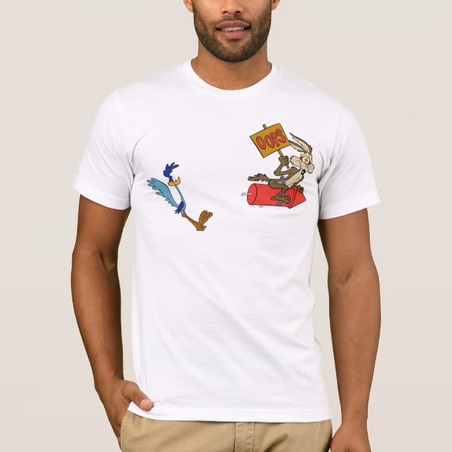 WILE E. COYOTE™ UND ROAD RUNNER™ ACME Rocket T-Shirt (Vorderseite)